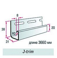 Планка J-trim (3,66м) Alta Profil