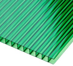 Стільниковий полікарбонат Berolux 4, Зелений