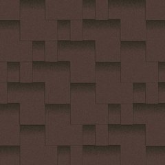 Битумна черепиця Акцент Гірський каньйон (коричневий + чорна тінь)